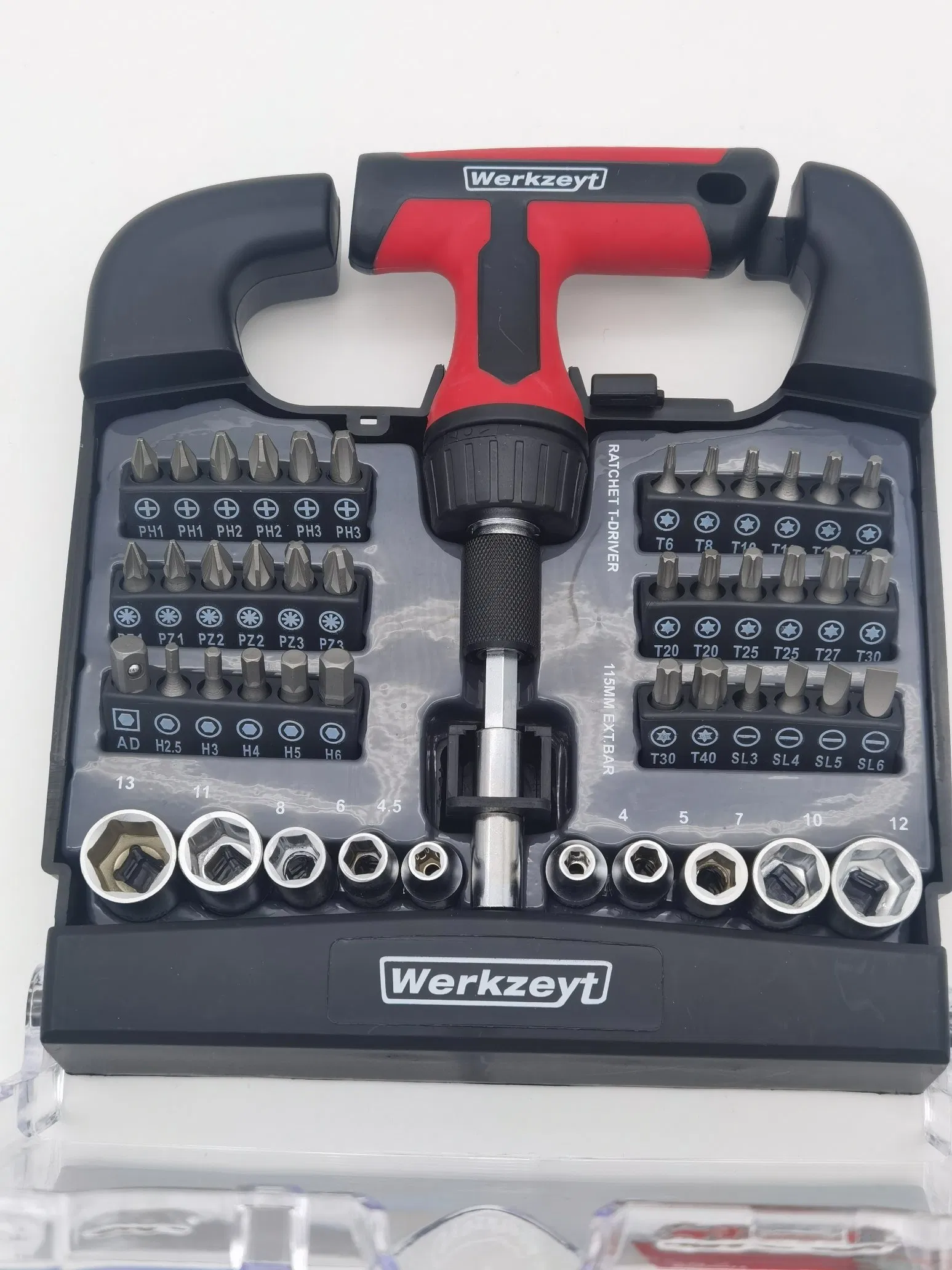Conjunto de Ferramentas de Reparação de Automóveis com Cabo em T 48PCS - Kit OEM Personalizado