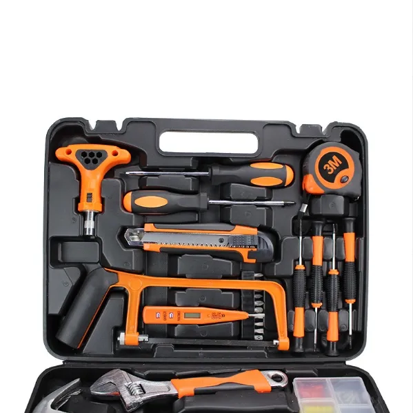 46PCS Conjunto de Ferramentas Multiuso para Reparos em Veículos e Manutenção Doméstica