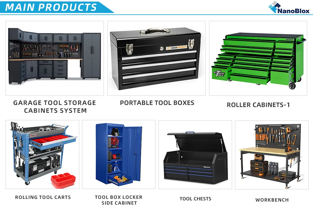 Principais Produtos de Armazenamento de Ferramentas