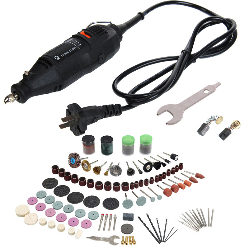 Kit de Ferramentas Rotativas com Eixo Flexível 147 Ferramenta de Gravação de Velocidade Variável CS Kit de Ferramentas para Trabalhar Madeira e Equipamentos