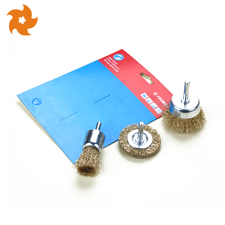 Kit de Limpeza de Escova de Arame de Aço Ultra Resistente 3-in-1