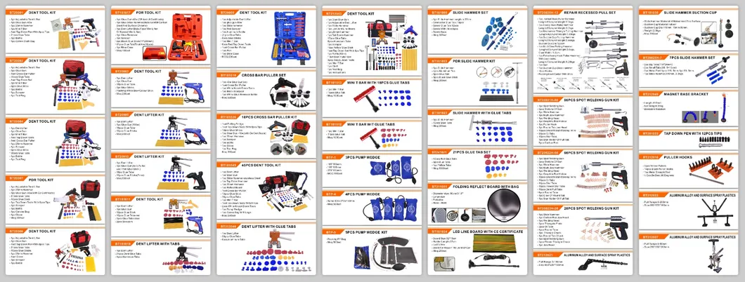 Kit de Placa de Linha para Remoção de Amassados