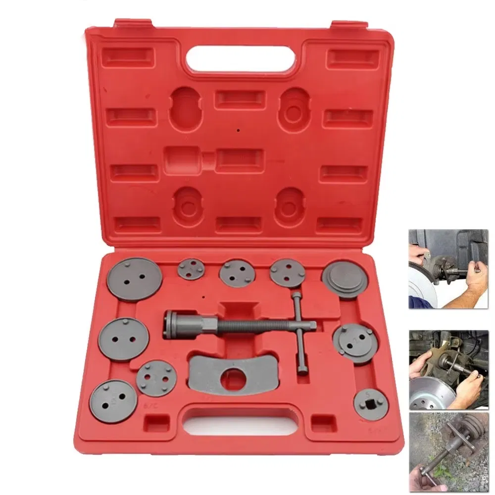 Conjunto de Ferramentas Essencial para Ajuste de Freio a Disco de Carro 12-Piece