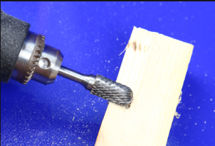 Conjunto de Brocas de Carboneto Compatível com Dremel Milwaukee 1/8 Haste 10PCS Kit de Ferramentas de Arquivo Rotativo Acessórios para Moedor de Die