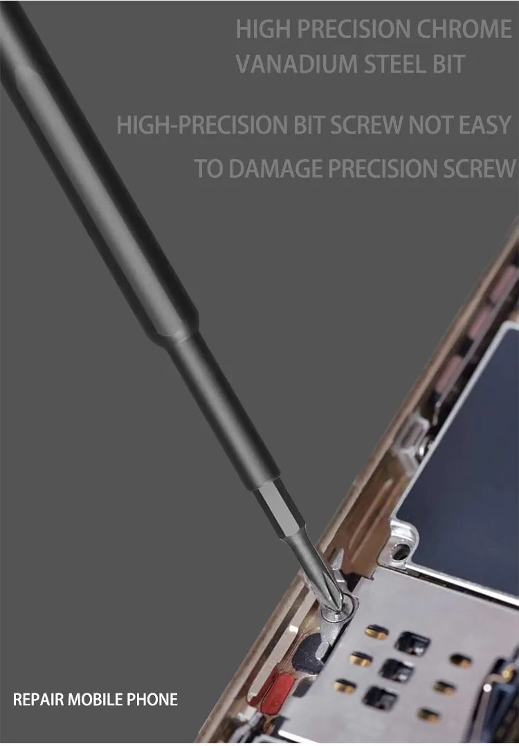 63 em 1 Conjunto de Chaves de Fenda Ferramentas de Chave de Fenda Precisão Mini Ferramenta Kit para Celular iPhone Reparação de Telefone Celular