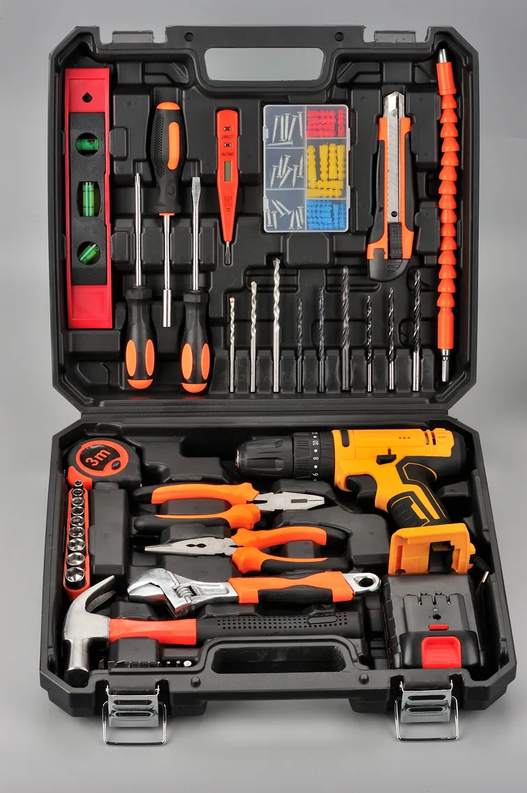 Kit Completo de Ferramentas Elétricas para Construção e Jardinagem 1
