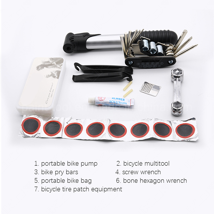Kit de Ferramentas Multifunção para Manutenção de Bicicleta de Montanha