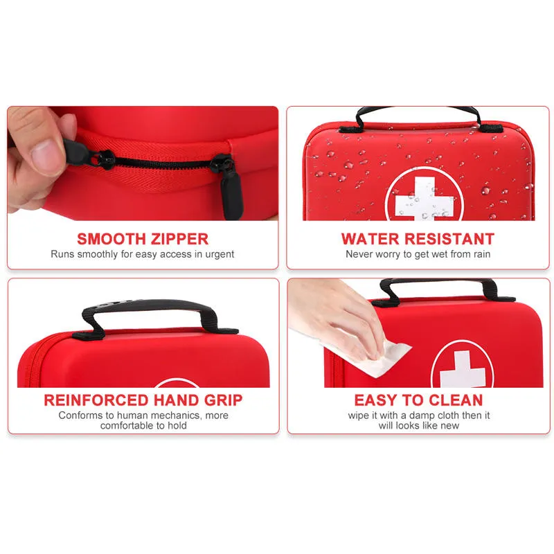Kit de Primeiros Socorros Bolsa de Primeiros Socorros Caixa Viagem ao Ar Livre