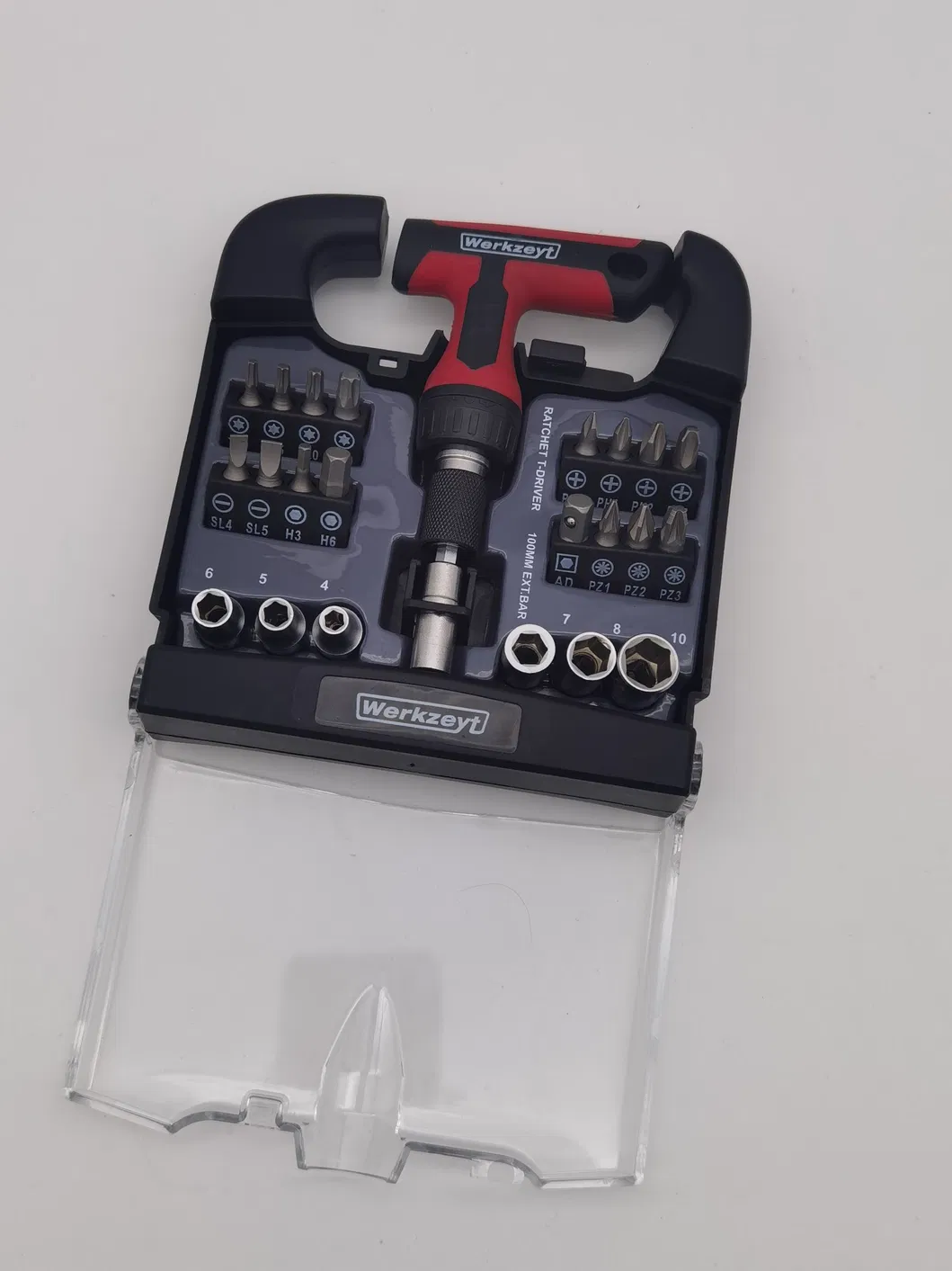 Conjunto de Ferramentas de Reparação de Automóveis com Cabo em T 48PCS - Detalhe 2