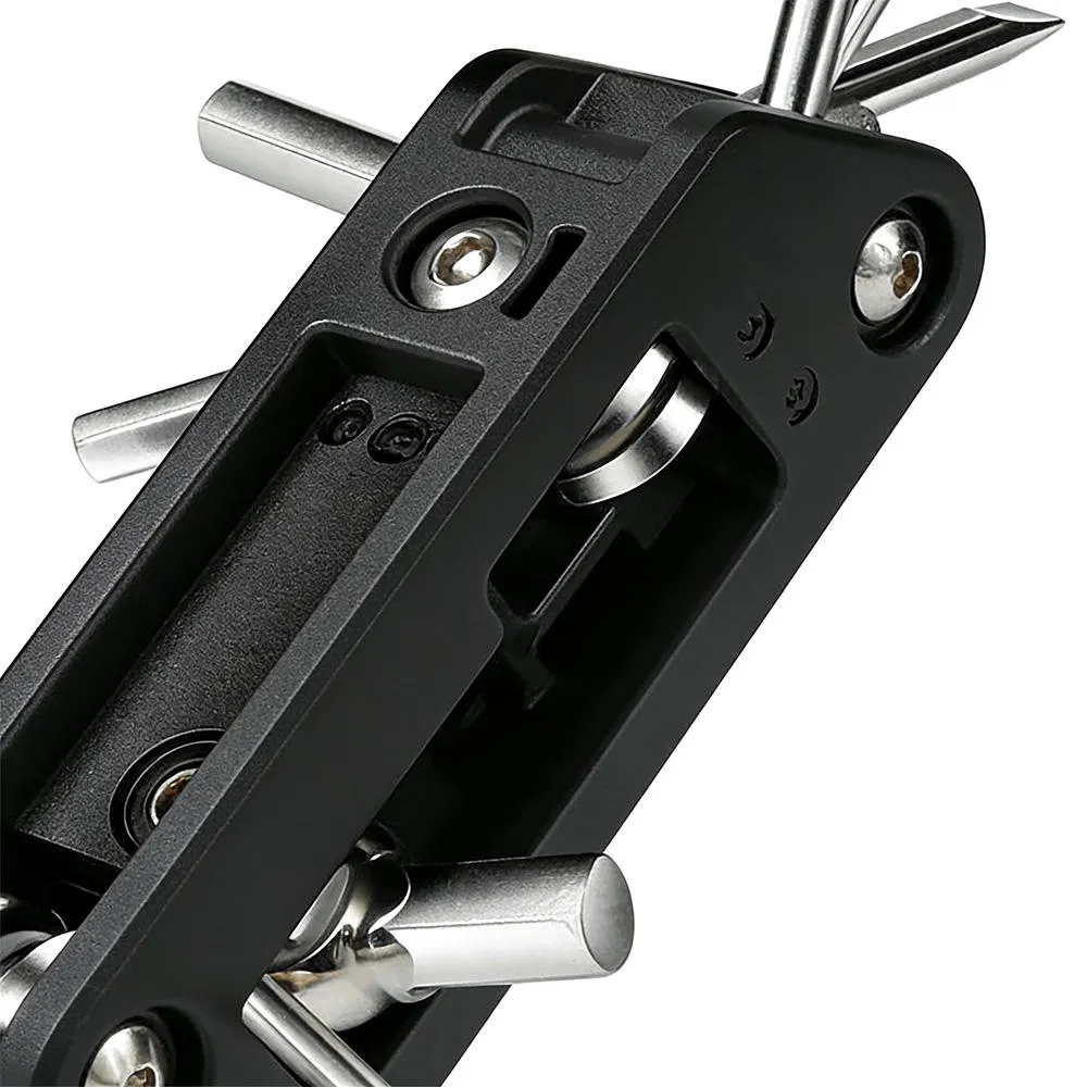 10-in-1 Kit de Reparação de Bicicleta com Chave Hexagonal e Chave de Fenda Portátil para Bicicleta Elétrica Ferramenta Multifuncional