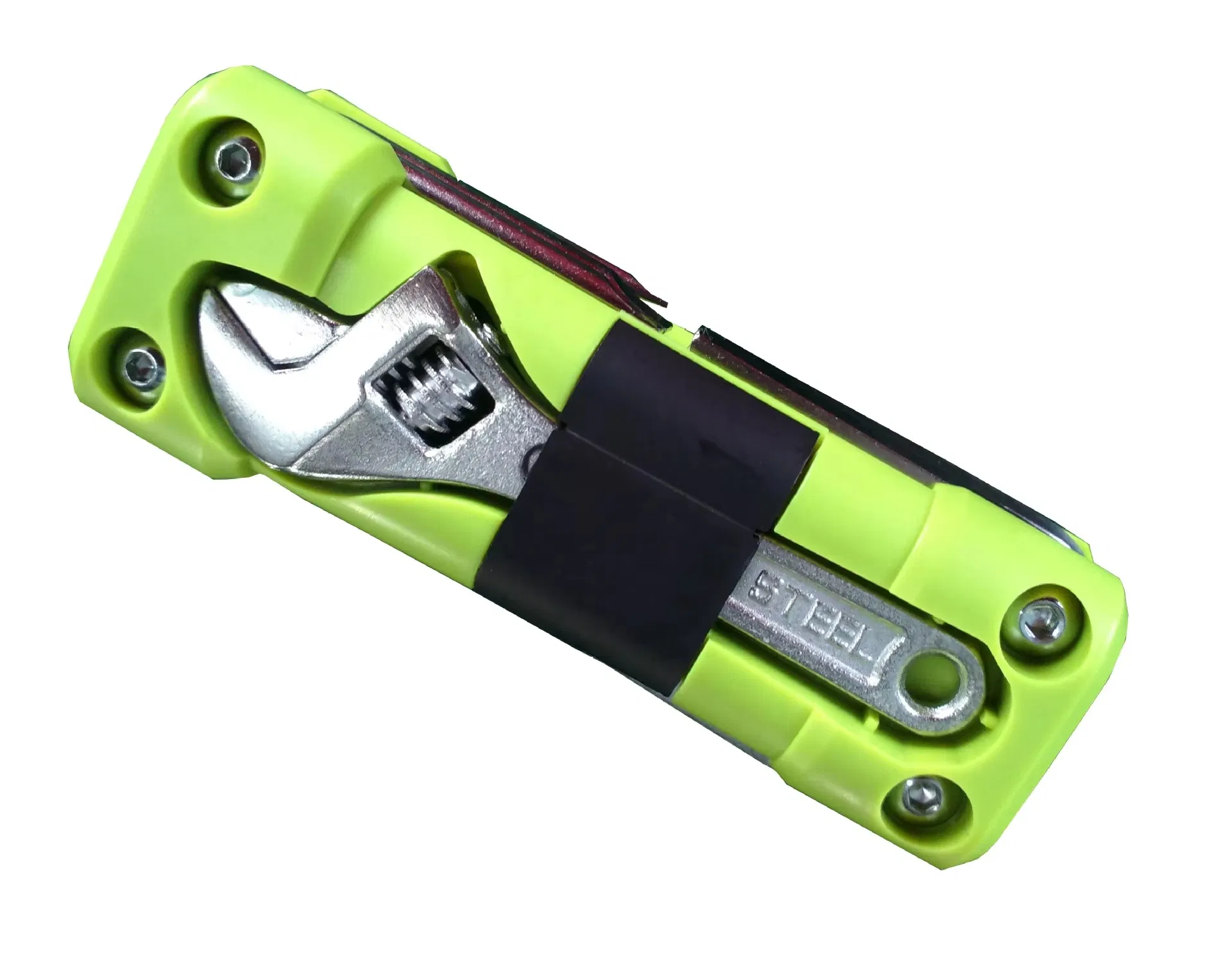 Conjunto de Ferramentas de Reparação de Bicicleta Versátil com Ferramentas para Reparação de Pneus, Chave de Fenda e Corrente para Bicicletas de Montanha e de Estrada