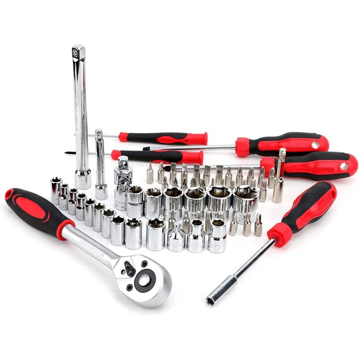 Kit de Ferramentas para Casa com Grande Estoque, Resistência à Ferrugem e Cabo Antiderrapante