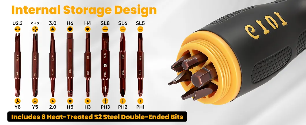 19-in-1 Chave de Fenda Magnética com Catraca para DIY