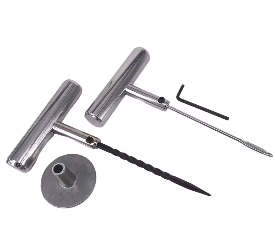 Kit de Reparação de Pneus / Ferramentas para Reparação de Furos de Pneus para Bicicletas, Motocicletas, Veículos e Carros