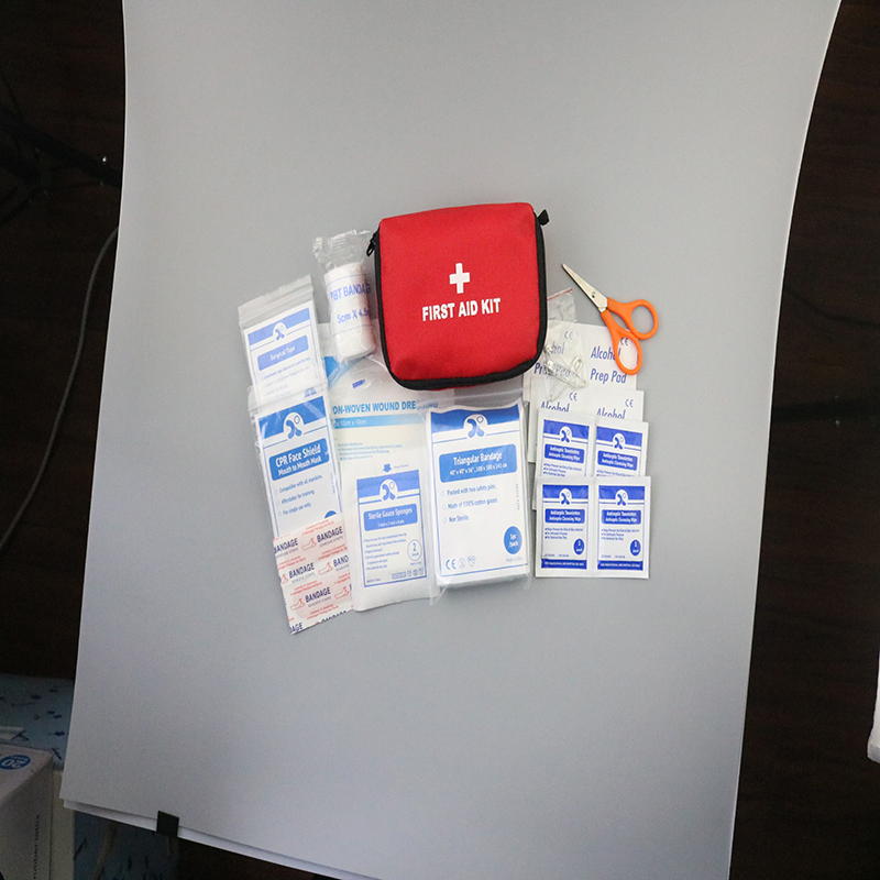Conjunto de Emergência para Uso Diário da Família Ferramentas de Cuidado Completo Kit de Segurança Portátil e Compacto Kit de Primeiros Socorros