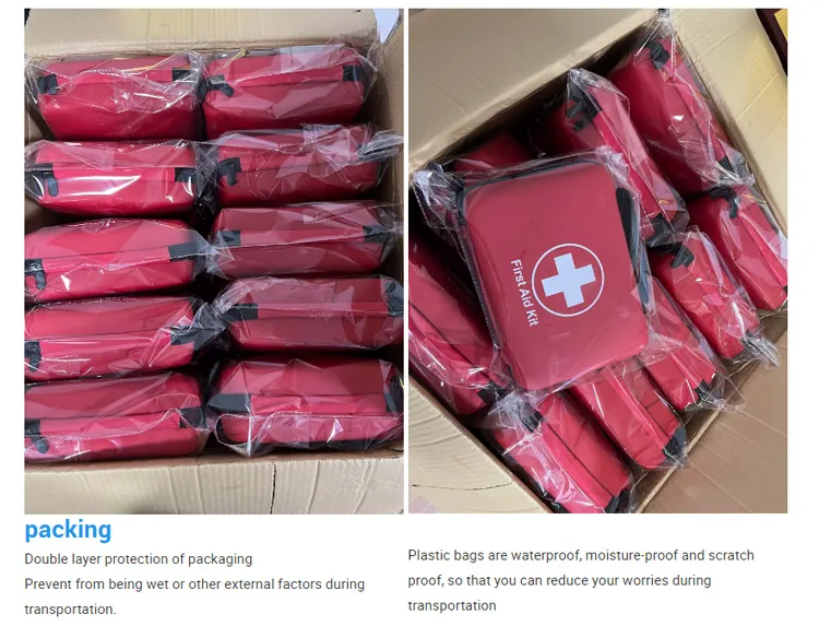 Kit de Primeiros Socorros Bolsa de Primeiros Socorros Caixa Viagem ao Ar Livre