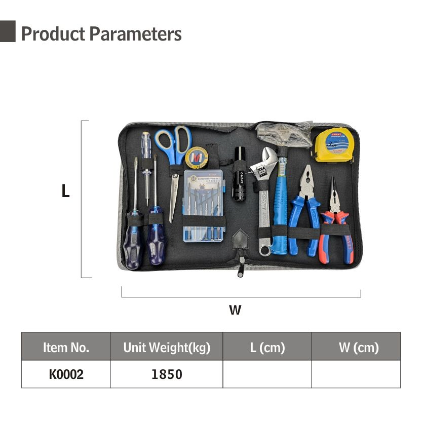 Kit de Ferramentas Domésticas Dly para Reparos Diários 18 Kit de Ferramentas para PC