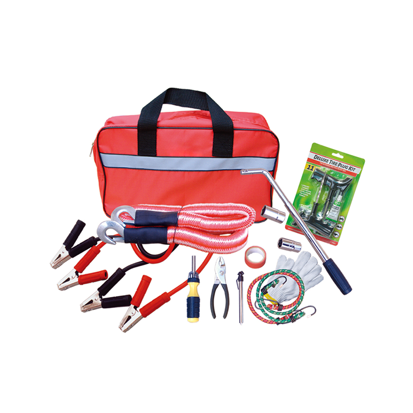 Kit de Ferramentas de Emergência para Segurança Automotiva e Reparos de Primeiros Socorros