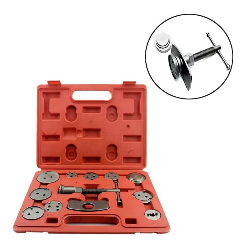 Conjunto de Ferramentas Essencial para Ajuste de Freio a Disco de Carro 12-Piece