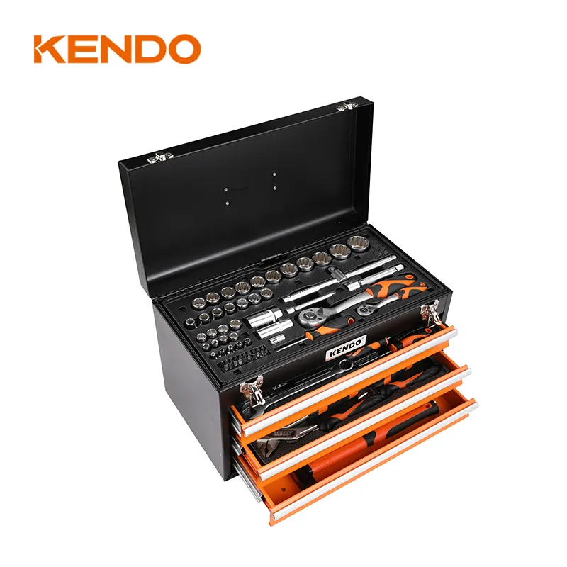 Conjunto de Ferramentas Mecânicas Kendo 86PCS Kits de Ferramentas Manuais Multiuso