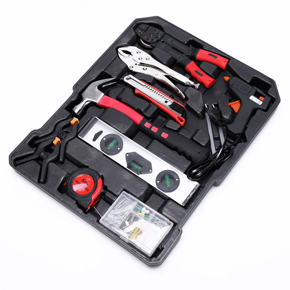 187PCS Kit de Ferramentas para Reparos Gerais em Casa e Automotivos com Estojo de Armazenamento