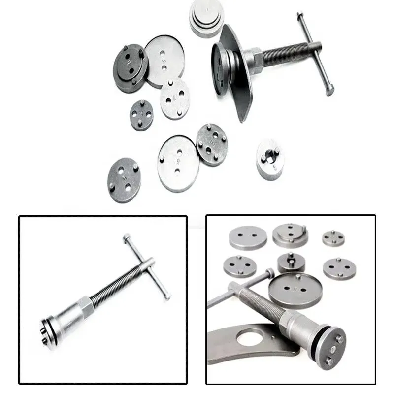 Conjunto de Ferramentas Essencial para Ajuste de Freio a Disco de Carro 12-Piece