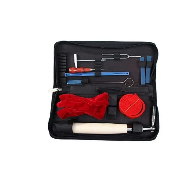 Kit de Afinação de Piano por Atacado 10-PCS - Alavanca de Afinação em Bordo Duro e Ferramentas para Manutenção e Reparação de Piano