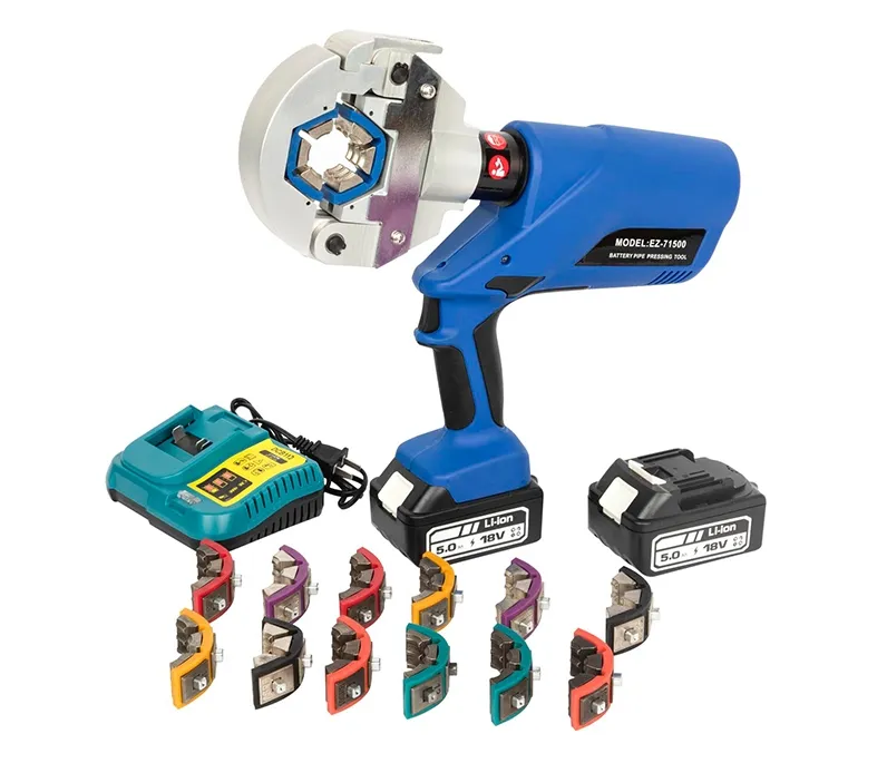 Ez-71500 Kit de Moldes de Bateria para Ar Condicionado Ferramenta de Crimpagem de Mangueira Hidráulica Elétrica