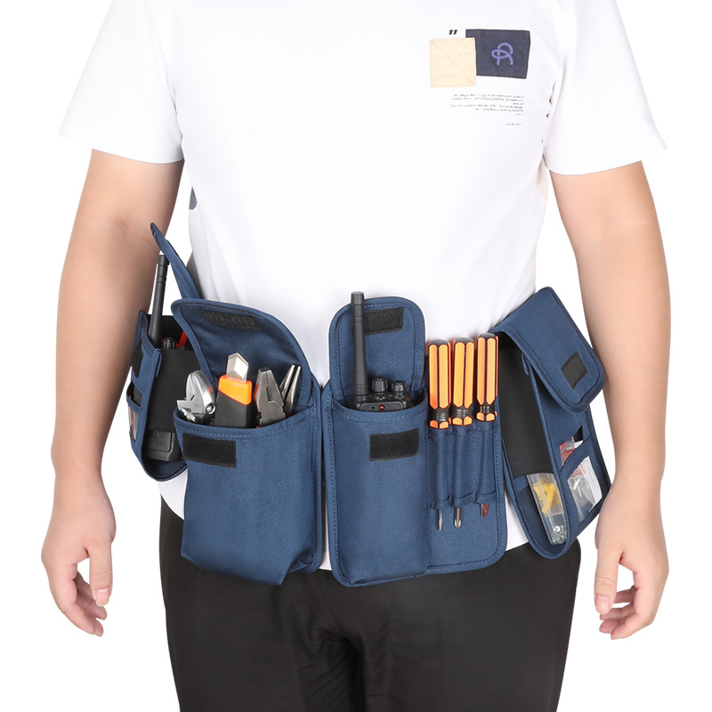 Novo Conjunto de Ferramentas Elétricas Bolsa Multifuncional em Tecido Oxford Espesso Resistente ao Uso para Manutenção e Utilidade à Prova d'Água