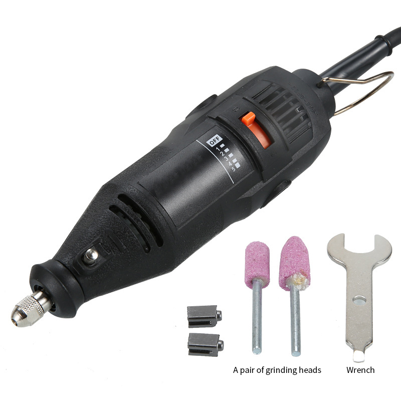 Kit de Ferramentas Rotativas com Eixo Flexível 147 Ferramenta de Gravação de Velocidade Variável CS Kit de Ferramentas para Trabalhar Madeira e Equipamentos