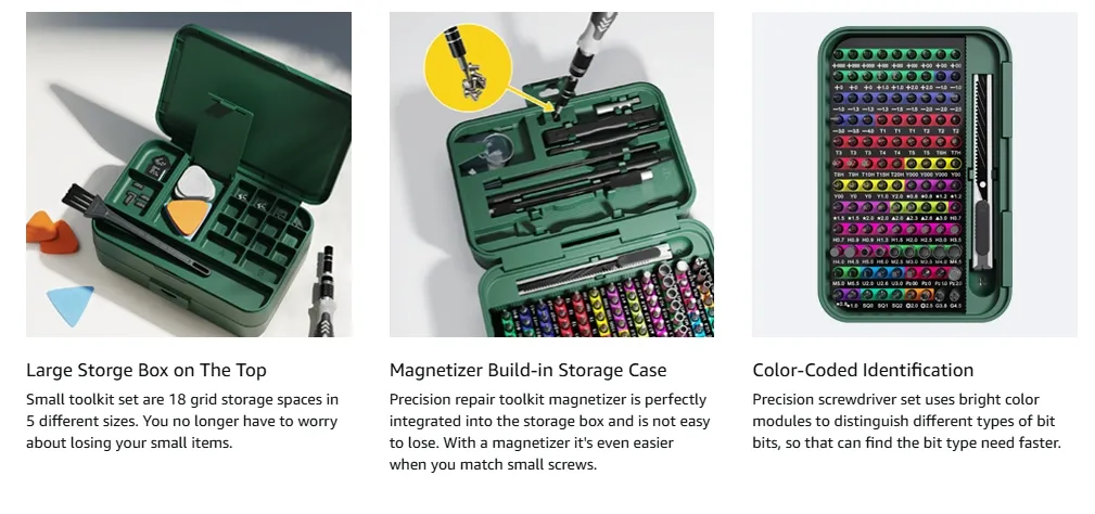 Conjunto de Chaves de Fenda de Precisão Mini Pequeno Conjunto de Ferramentas Manuais para Tablet Laptop