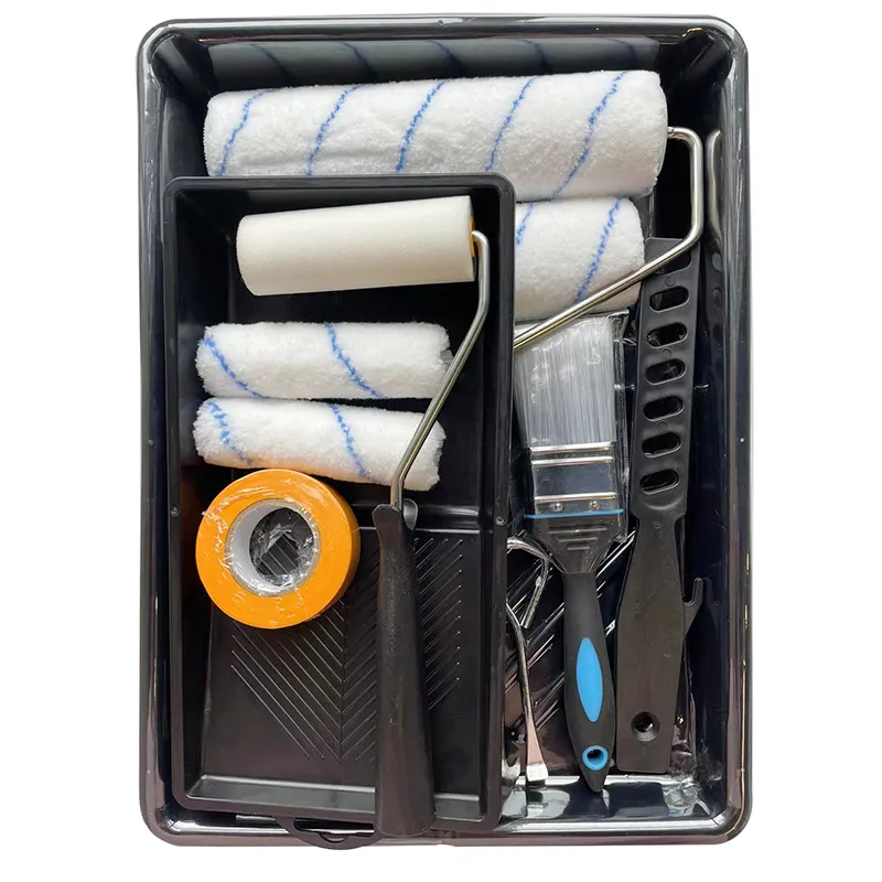 Kit de Bandeja de Tinta, Kit de Rolo de Tinta, Kit de Pincel de Tinta para Promoção