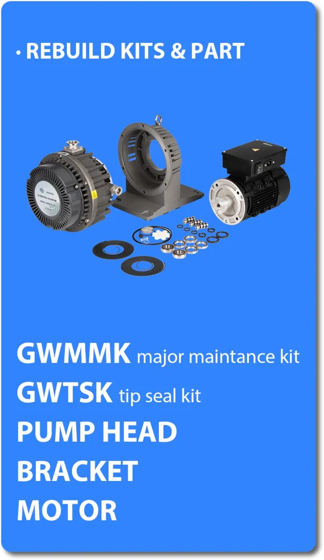 Peças e kits de ferramentas de manutenção