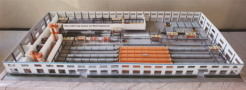 Amulite Automatic AAC Block Production Line 11