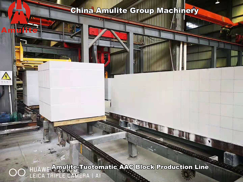 High-Quality Amulite Automatic AAC Block Production Line Manufacturers, Companies