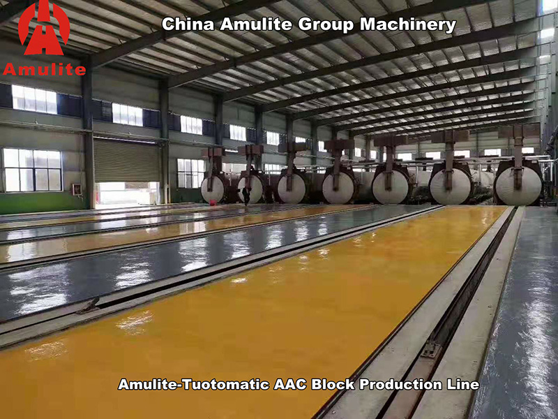 High-Quality Amulite Automatic AAC Block Production Line Manufacturers, Companies