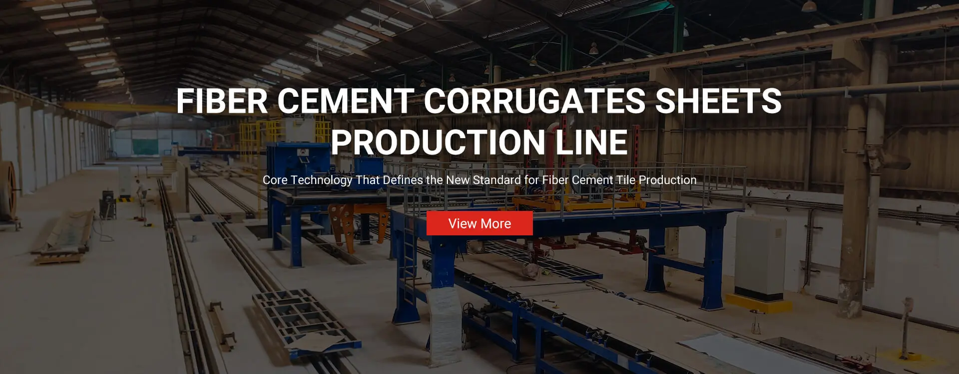 Automatic cement wall panel production line manufactured by China Amulite Group
