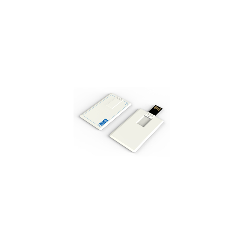 Wholesale Custom Logo Souvenir Gift Blank USB Stick Plastic Credit Card Flash Disk 16GB 32GB 64GB 128GB Supplier, Suppliers