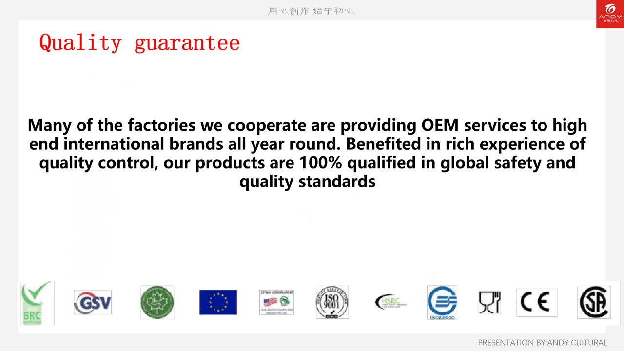 Andy Culture procurement and sourcing operations