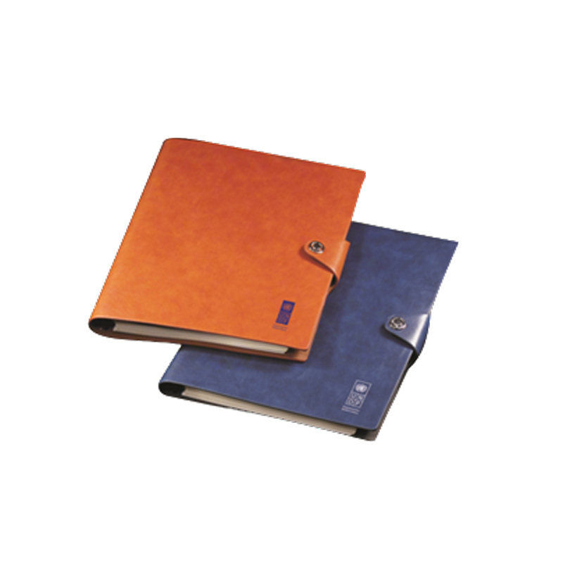 Custom Loose Leaf Leather Journal Diary Notebook PU Leather Customized Diary Suppliers, Service