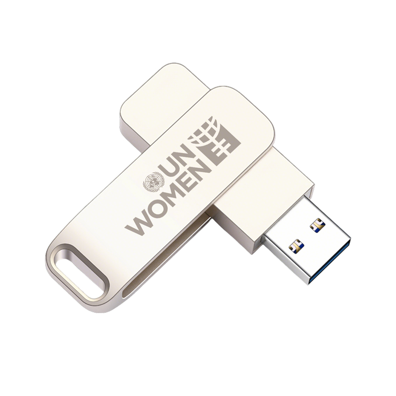 China Swivel USB Flash Drive Metal USB Memory Stick USB 2.0 Pen Drive Silver U Disk 16G 32G 64G 128G Gift U Disk Suppliers, Exporter