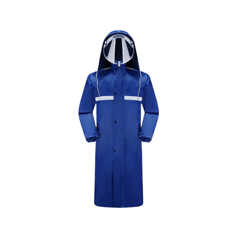 Wholesale Reflective Windbreaker Men Rain Jacket Motorcycle Raincoat Waterproof With Hat Suppliers, Exporter
