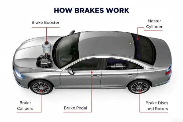 How Automotive Braking Systems Work - Performance and Electrification