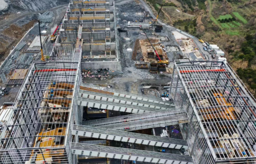 Mineral Reliable Belt Conveyor System for Moving Building Materials at Construction Sites