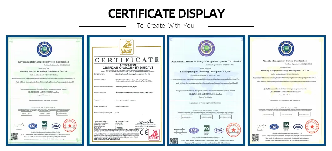 Certificates