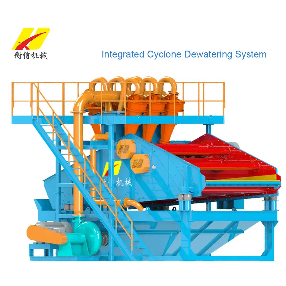 Mining Plant Cyclone Slurry Dewatering System for Coal Preparation Plants