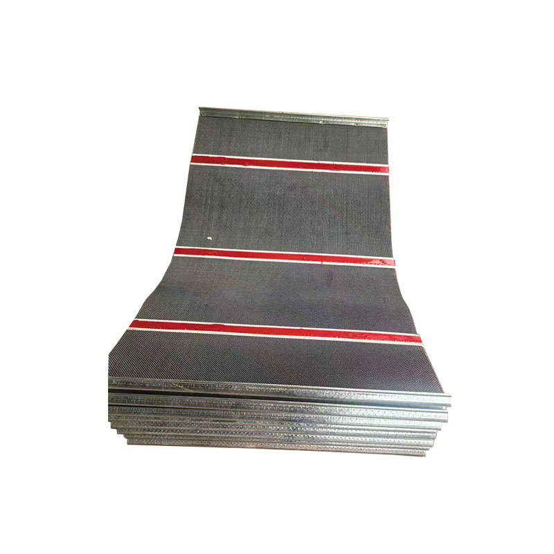 Self Cleaning Poly Ripple Anti-Clogging Vibrating Wire Mesh Separating Mineral Screen