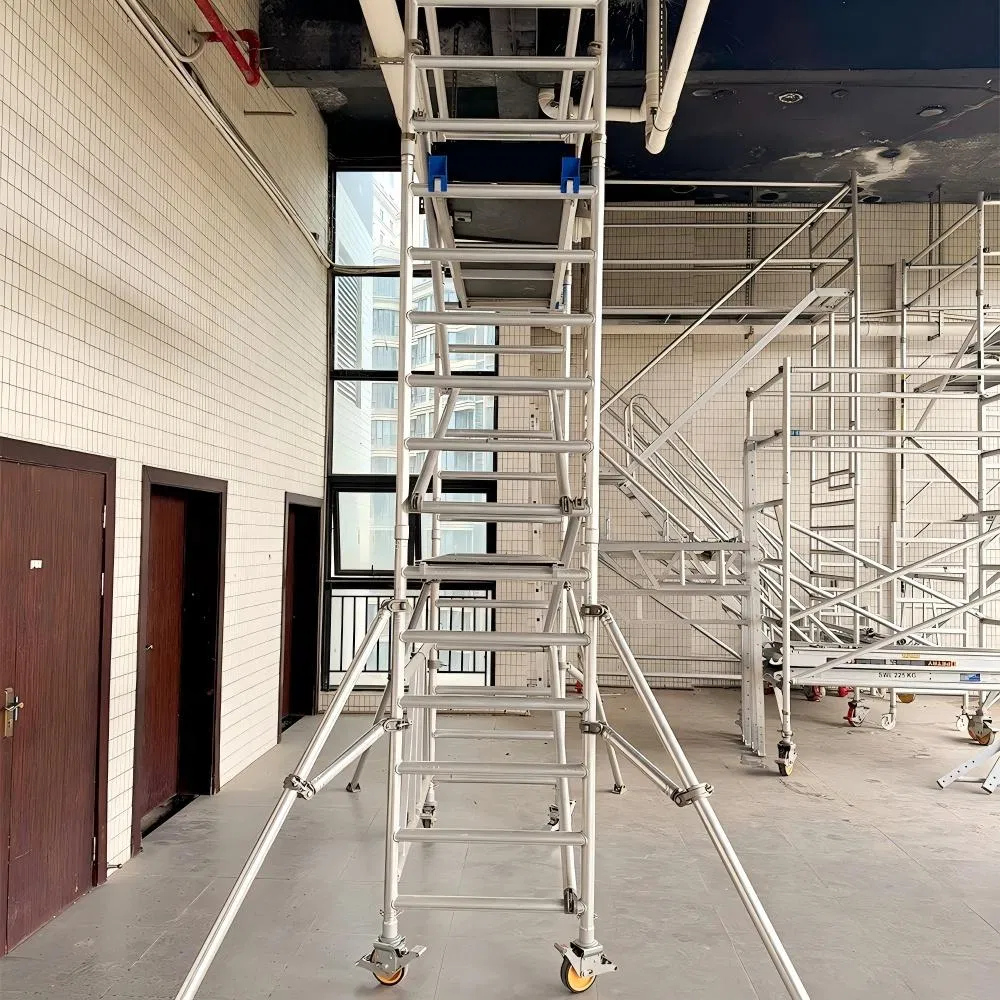 Factory Price Customizable Ringlock Scaffolding System with Vertical Standards
