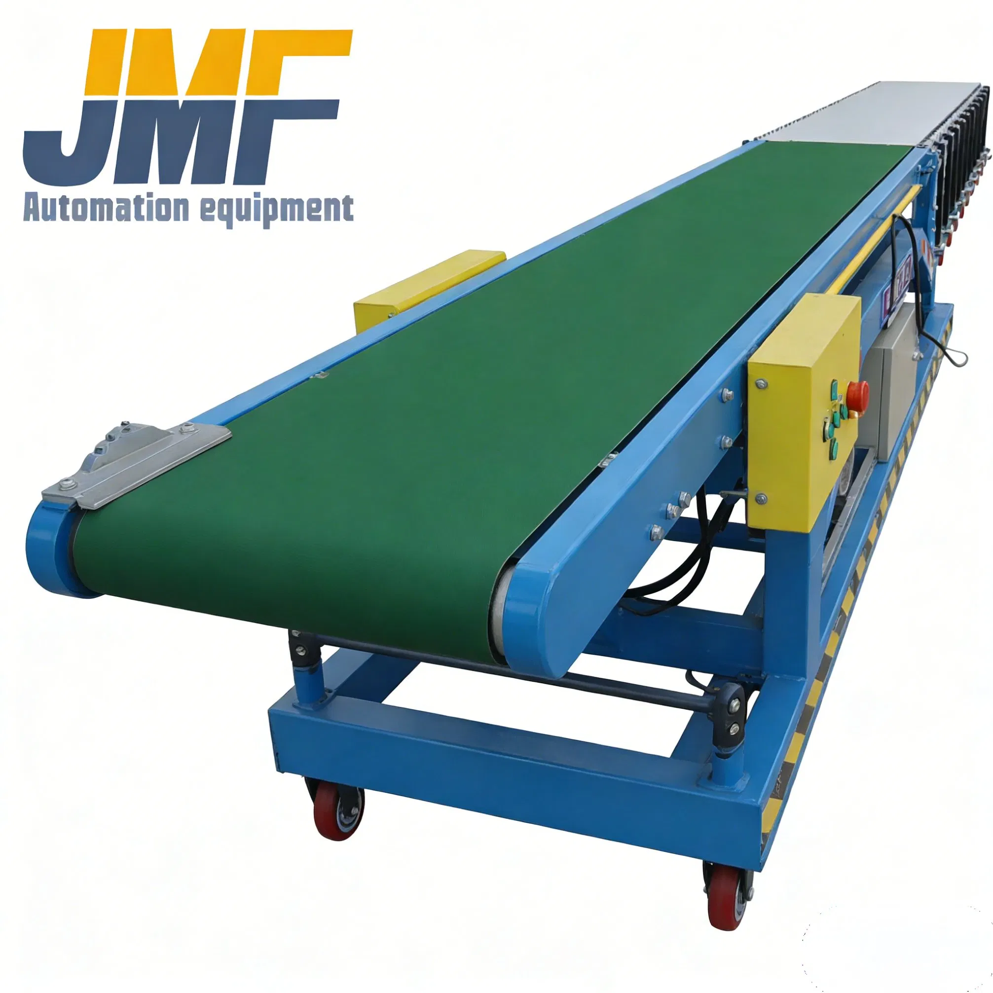 Adjustable Free Delivery Custom Heavy Duty Hydraulic Electric Powered 20/40FT Container Mobile Loading Unloading Conveyor for Truck Production Line