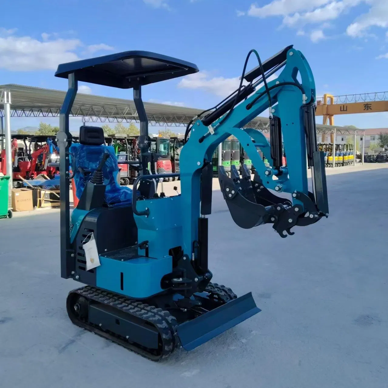 1ton 1.8ton 2ton Compact Hydraulic Crawler Mini Excavator Efficient for Small-Scale Construction Urban/Residential Excavation/Rough Terrain